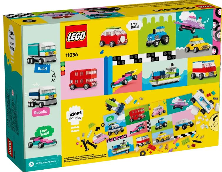 LEGO 11036 CLASSIC CREATIVE - VEHICLES - Image 9