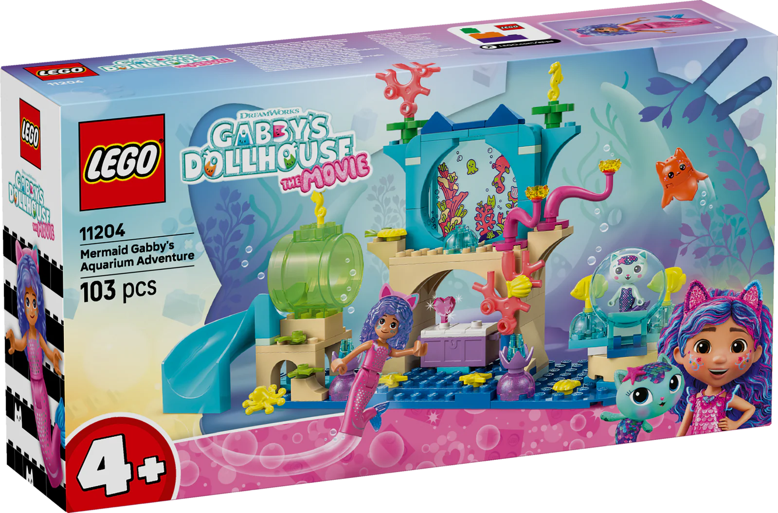 LEGO 11204 GABBY DOLLHOUSE - MERMAID GABBYS AQUARIUM ADVENTURE