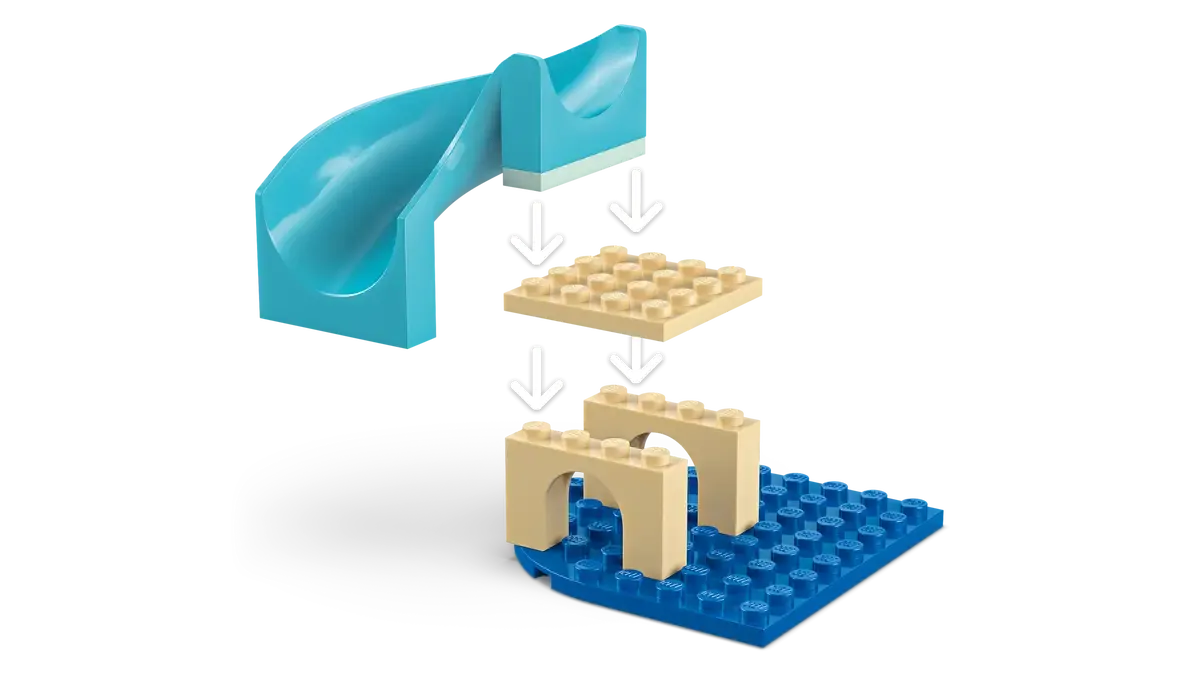 LEGO 11204 GABBY DOLLHOUSE - MERMAID GABBYS AQUARIUM ADVENTURE - Image 3