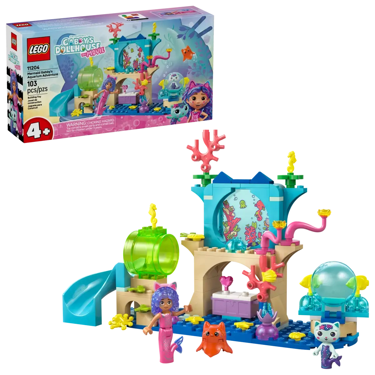 LEGO 11204 GABBY DOLLHOUSE - MERMAID GABBYS AQUARIUM ADVENTURE - Image 6