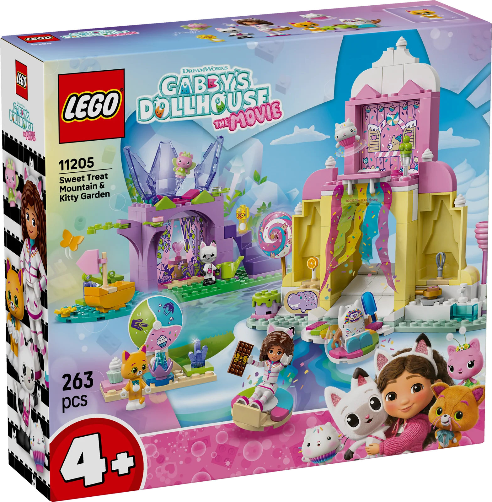 LEGO 11205 GABBY DOLL HOUSE - SWEET TREAT MOUNTAIN AND KITTY MOUNTAIN