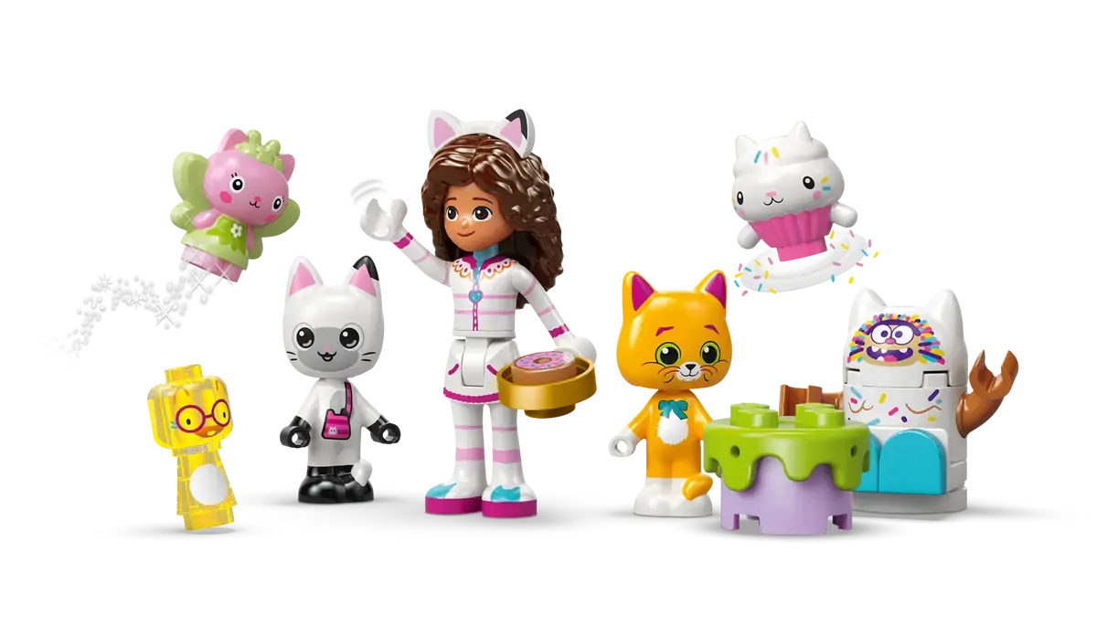 LEGO 11205 GABBY DOLL HOUSE - SWEET TREAT MOUNTAIN AND KITTY MOUNTAIN - Image 5