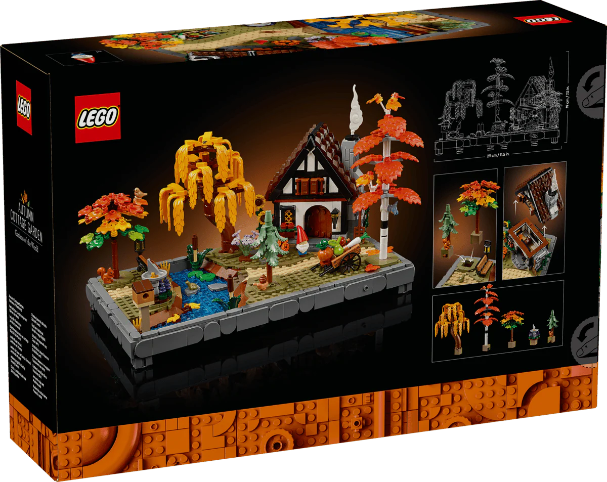 LEGO 11372  ICONS - AUTUMN COTTAGE GARDEN - Image 12