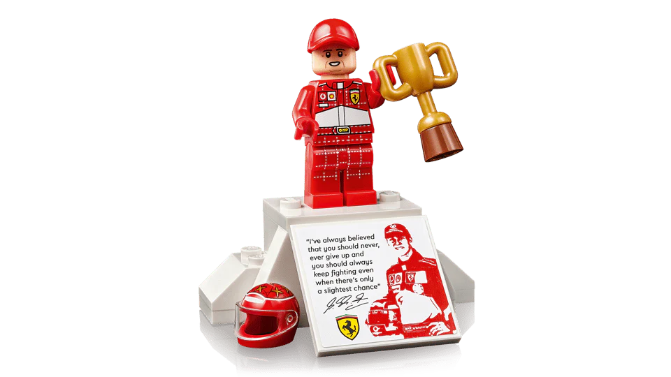 LEGO 11375 ICONS - FERRARI F2004 AND MICHAEL SCHUMACHER - Image 4