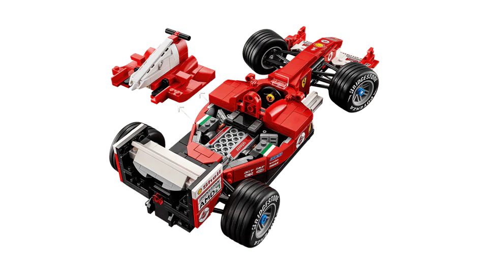 LEGO 11375 ICONS - FERRARI F2004 AND MICHAEL SCHUMACHER - Image 8