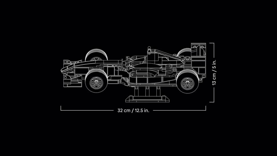 LEGO 11375 ICONS - FERRARI F2004 AND MICHAEL SCHUMACHER - Image 9