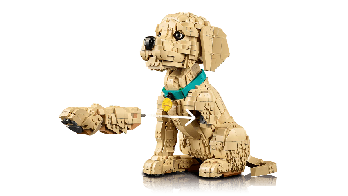 LEGO 11384 ICONS - GOLDEN RETRIEVER PUPPY - Image 4