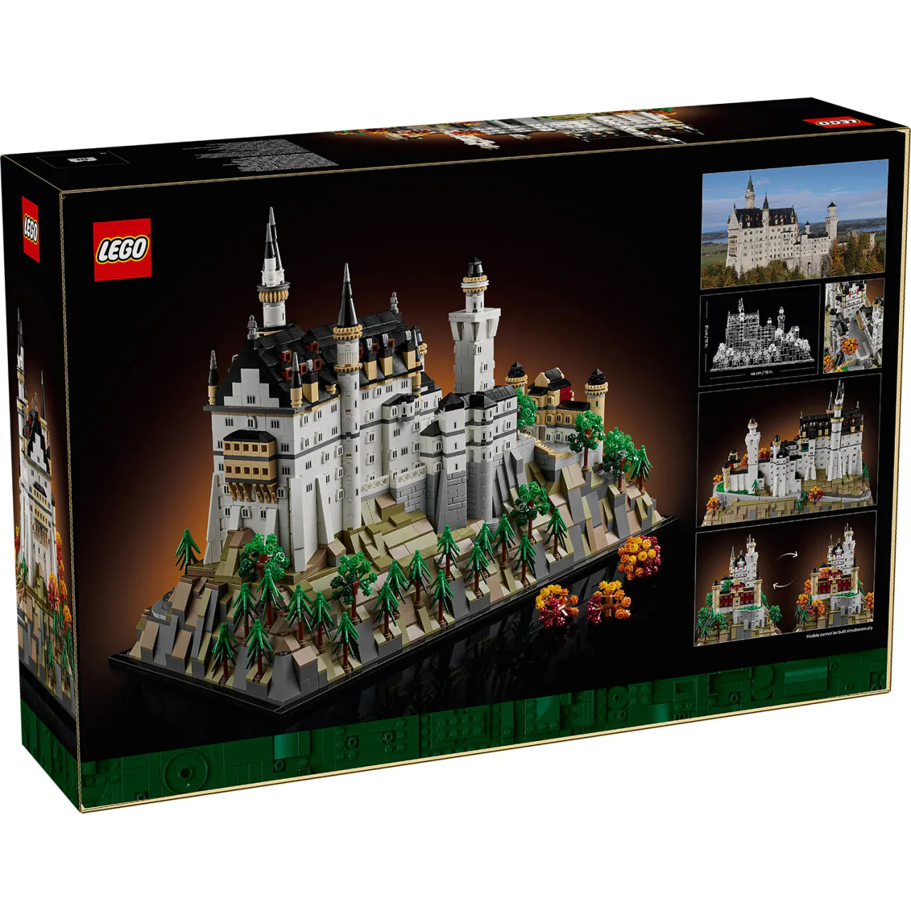 LEGO 21063 ARCHITECTURE - NEUSCHWANSTEIN CASTLE - Image 3