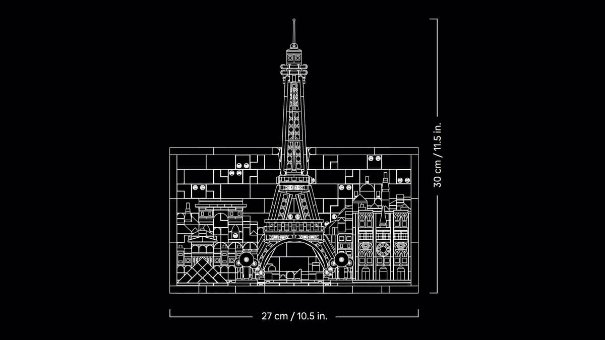 LEGO 21064 ARCHITECTURE PARIS - CITY OF LOVE - Image 5