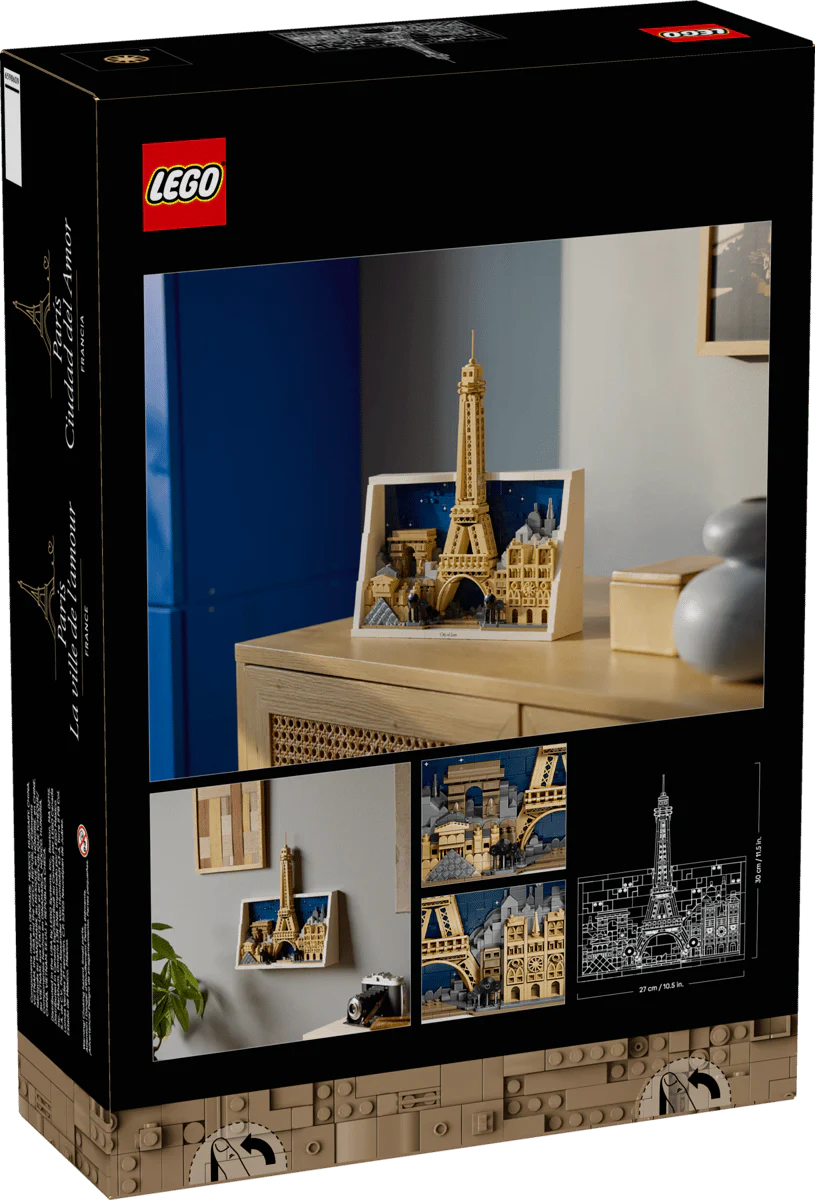 LEGO 21064 ARCHITECTURE PARIS - CITY OF LOVE - Image 9