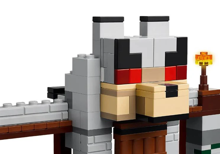 LEGO 21261 MINECRAFT - THE WOLF STRONGHOLD - Image 3