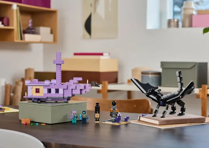 LEGO 21264 MINECRAFT - THE ENDER DRAGON AND THE END SHIP - Image 10