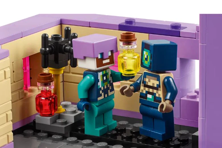 LEGO 21264 MINECRAFT - THE ENDER DRAGON AND THE END SHIP - Image 4