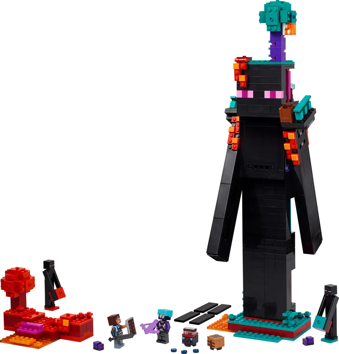 LEGO 21279 MINECRAFT - THE ENDERMAN TOWER - Image 2