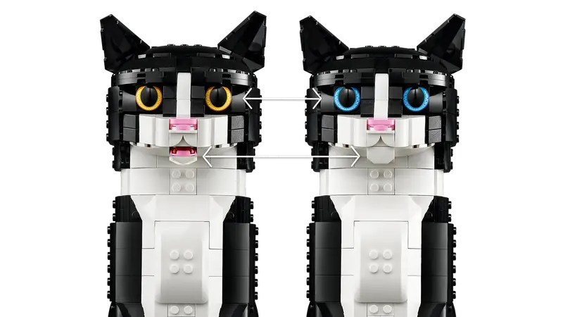 LEGO 21349 - TUXEDO CAT - Image 8