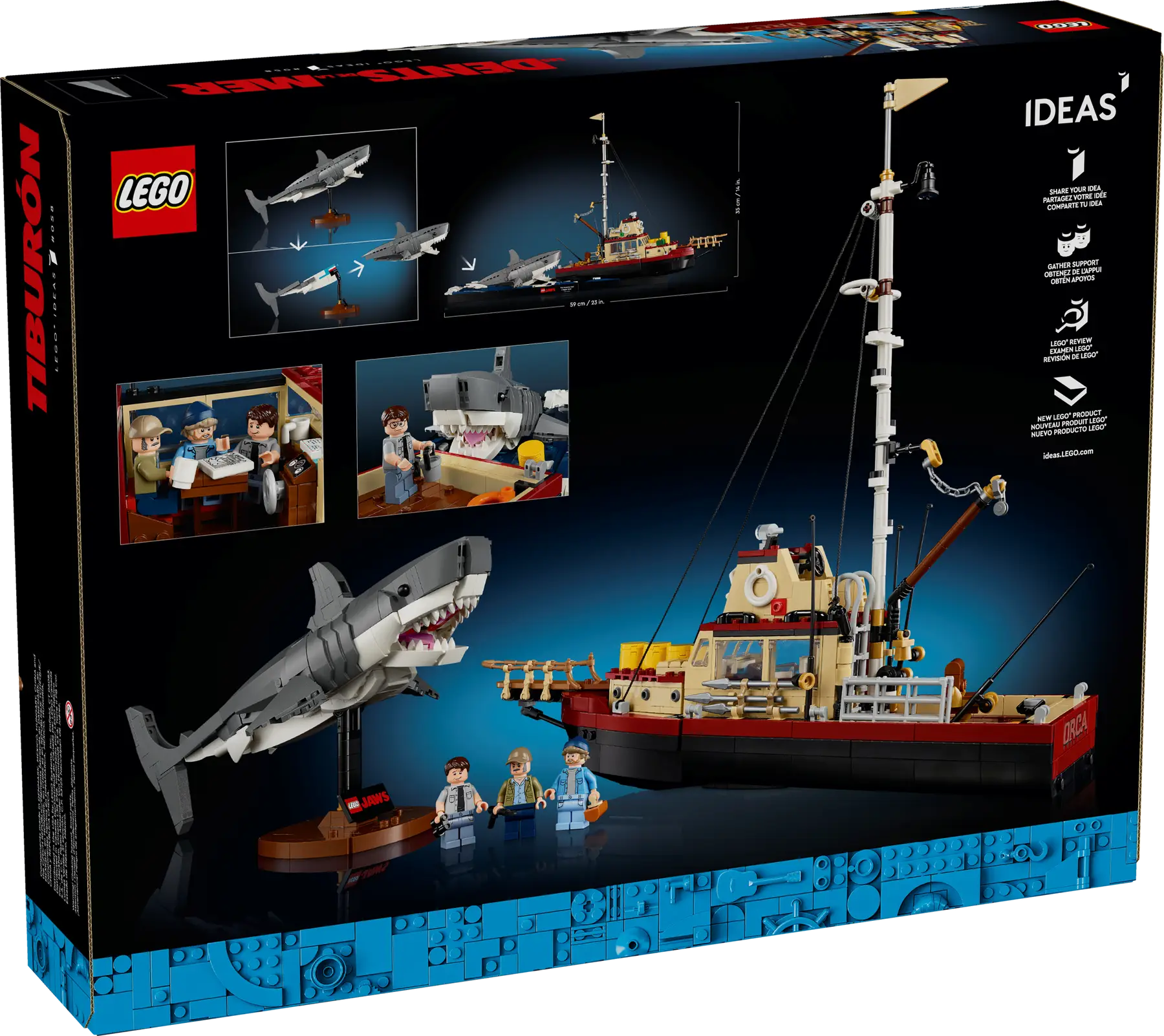 LEGO 21350 IDEAS JAWS - Image 4