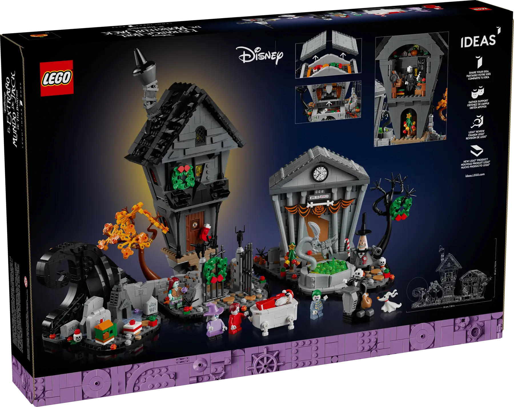 LEGO 21351 IDEAS - TIM BURTON'S THE NIGHTMARE BEFORE CHRISTMAS - Image 11