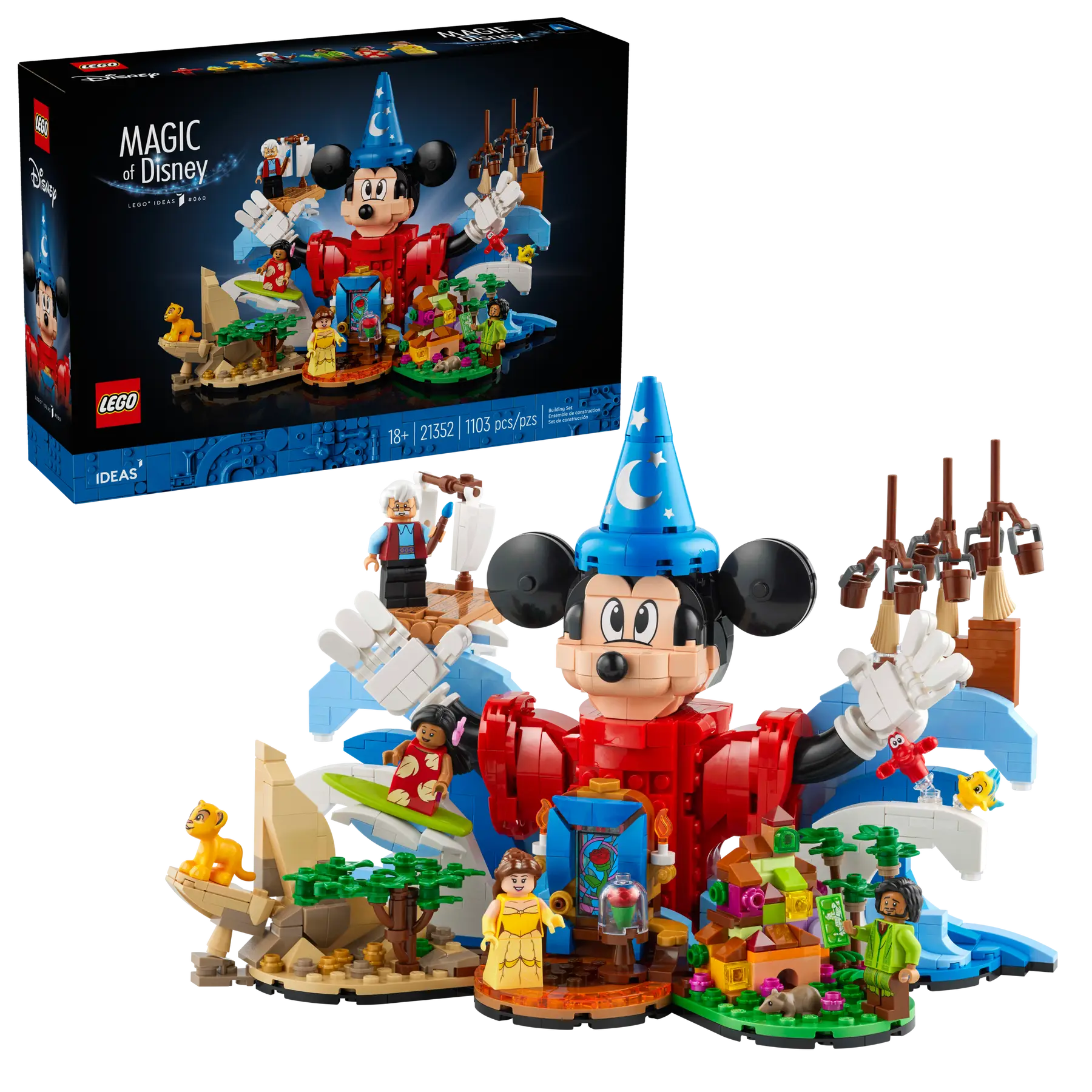 LEGO 21352 IDEAS MAGIC OF DISNEY