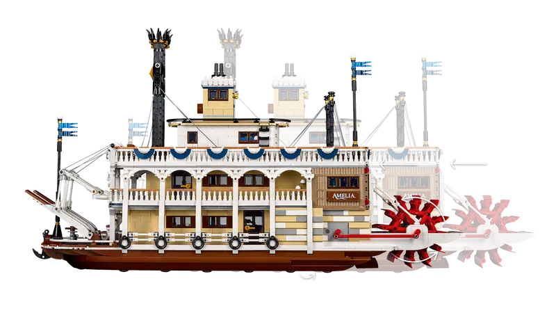 LEGO 21356 IDEAS - RIVER STEAMBOAT - Image 11