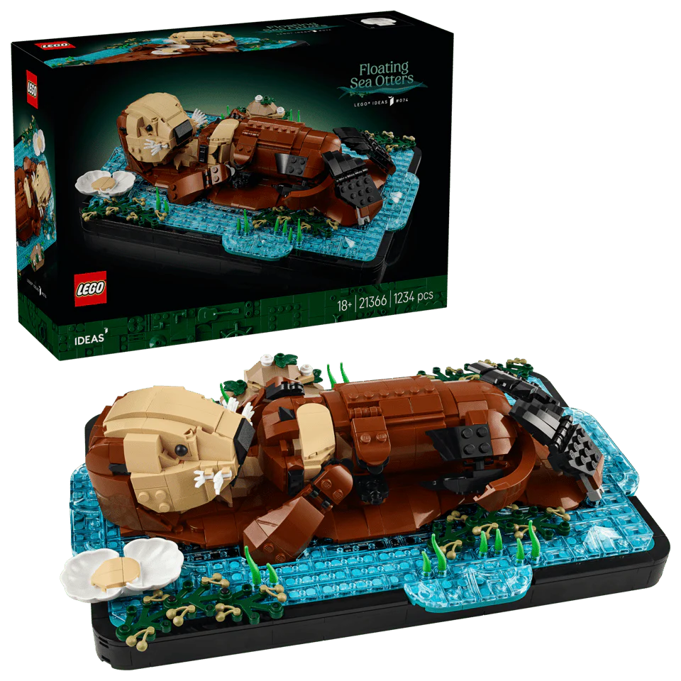 LEGO 21366 IDEAS - FLOATING SEA OTTERS