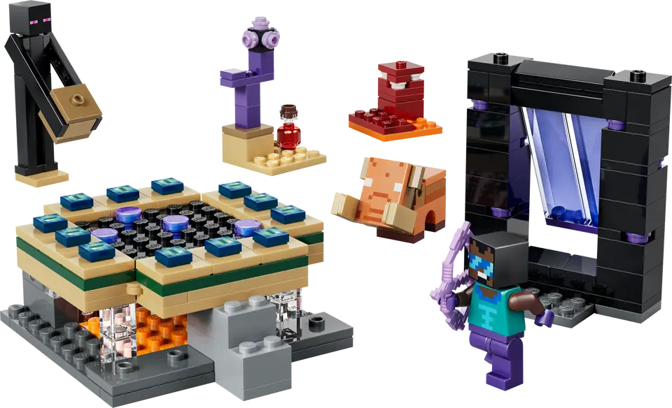LEGO 21584 MINECRAFT - NETHER AND END PORTAL JOURNEY - Image 2