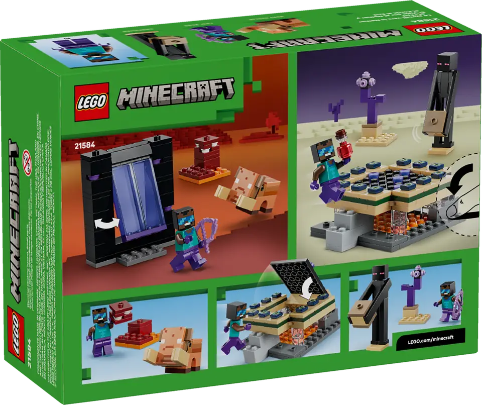 LEGO 21584 MINECRAFT - NETHER AND END PORTAL JOURNEY - Image 7