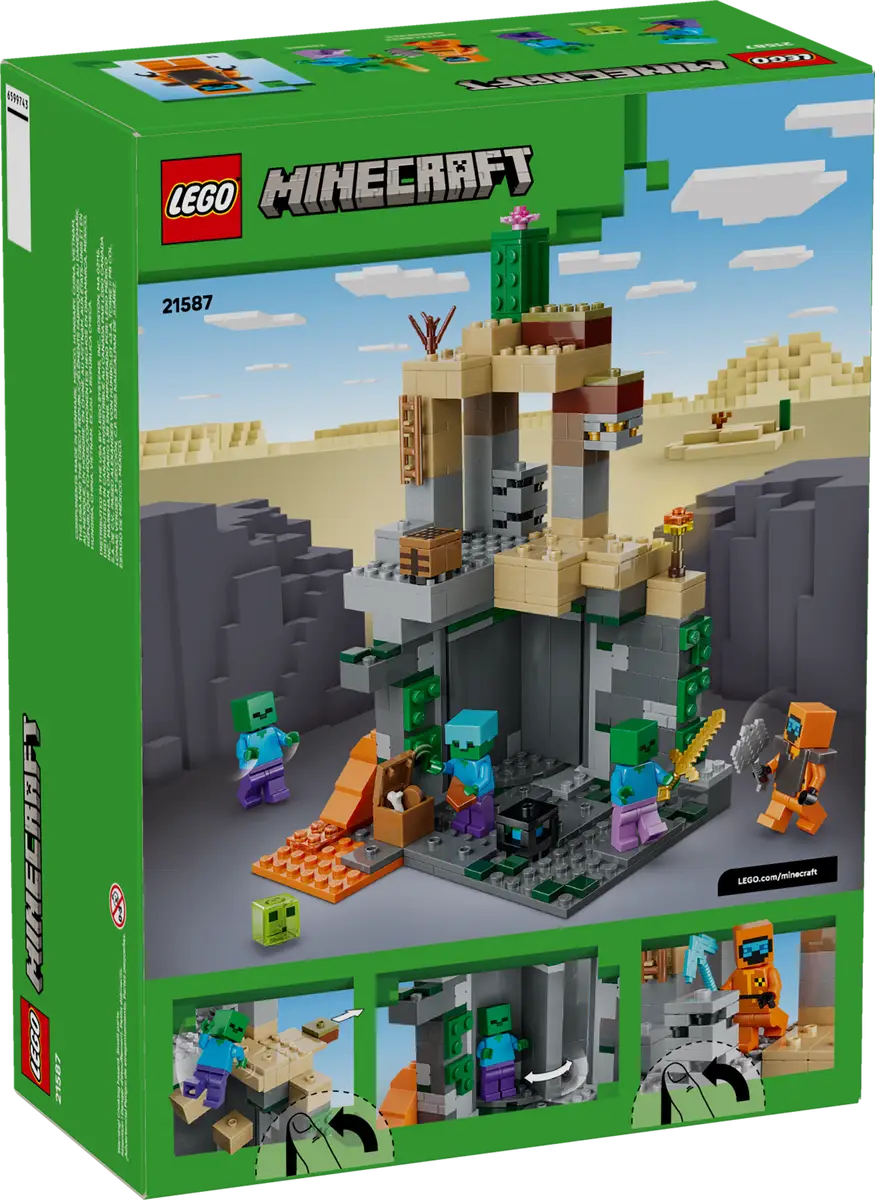 LEGO 21587 MINECRAFT - ZOMBIE DUNGEON - Image 9