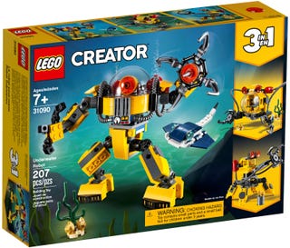 LEGO 31090 CREATOR UNDERWATER ROBOT