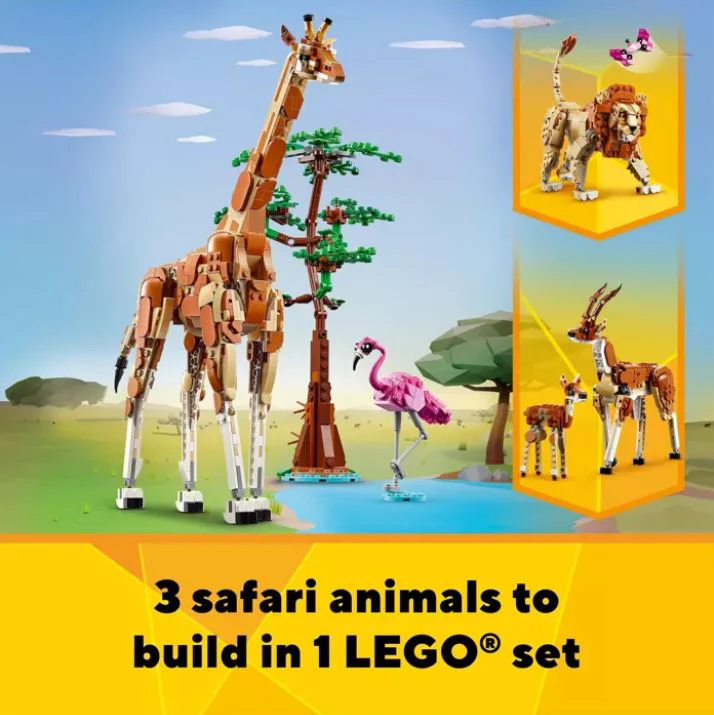 LEGO 31150 CREATOR - WILD SAFARI ANIMALS - Image 2