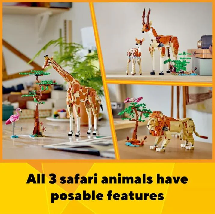 LEGO 31150 CREATOR - WILD SAFARI ANIMALS - Image 4