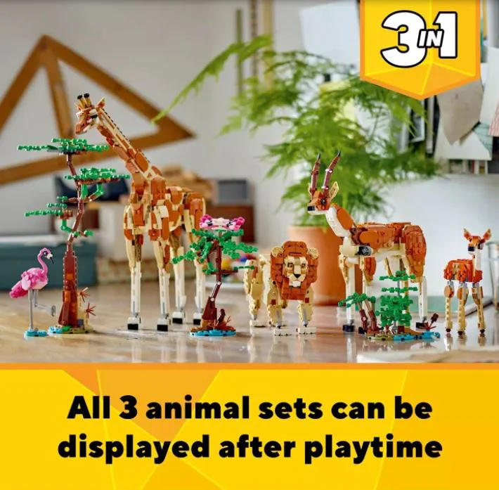 LEGO 31150 CREATOR - WILD SAFARI ANIMALS - Image 6