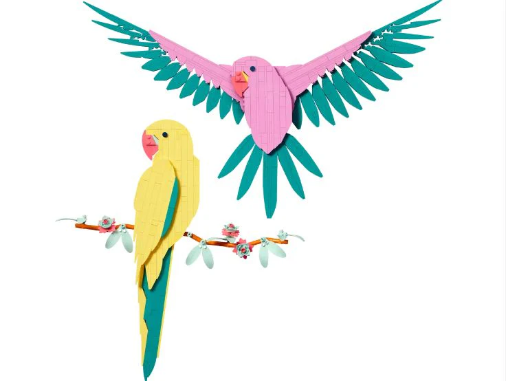 LEGO 31211 THE FAUNA COLLECTION - MACAW PARROT - Image 2