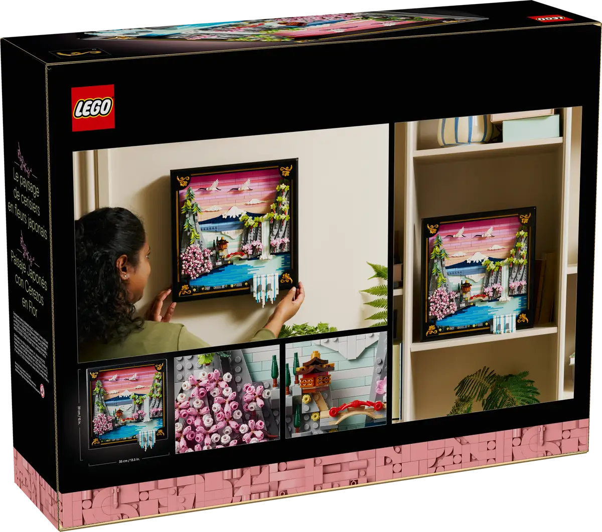 LEGO 31218 ART - JAPANESE CHERRY BLOSSOM LANDSCAPE - Image 11