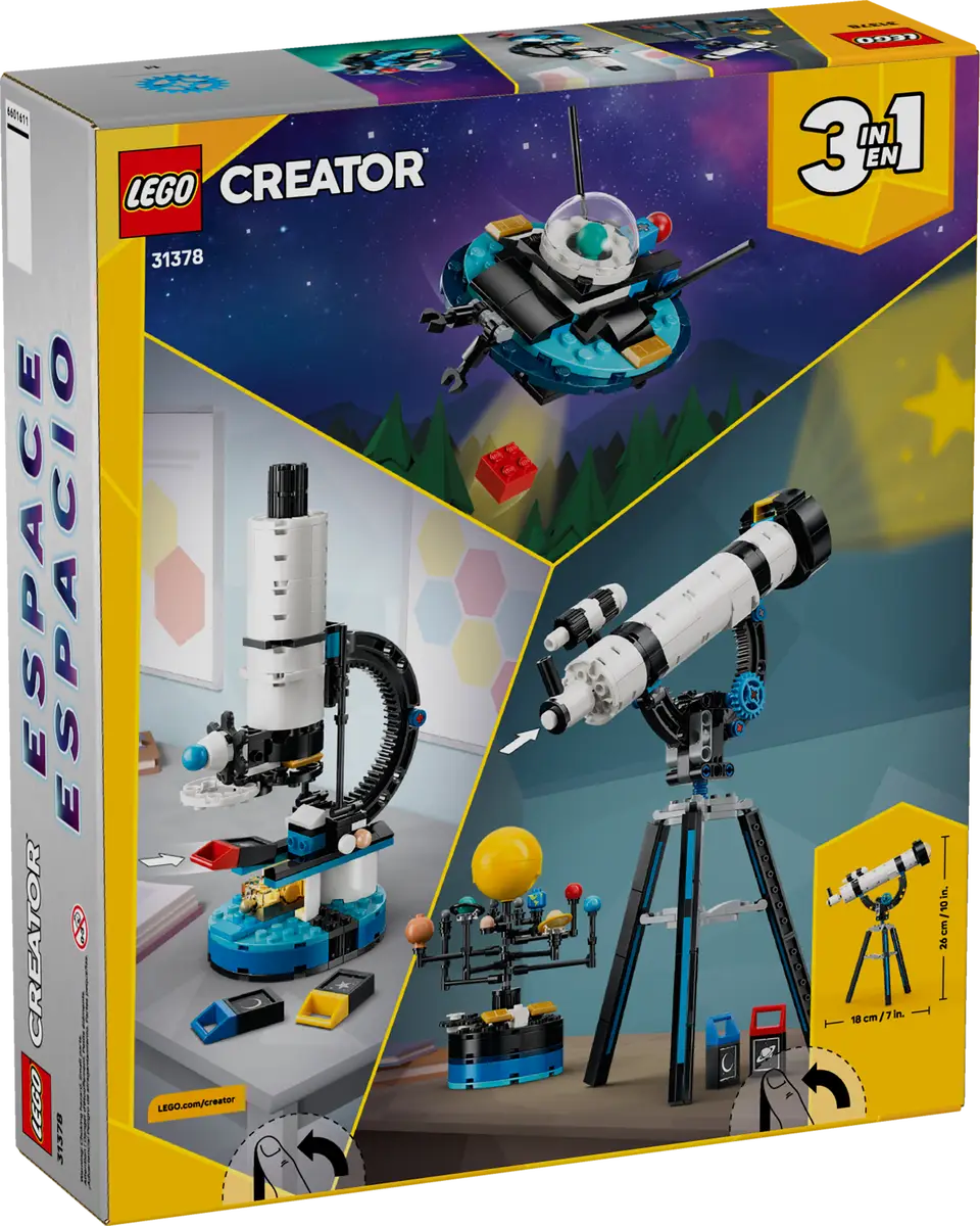 LEGO 31378 SPACE EXPLORATION TELESCOPE - Image 10