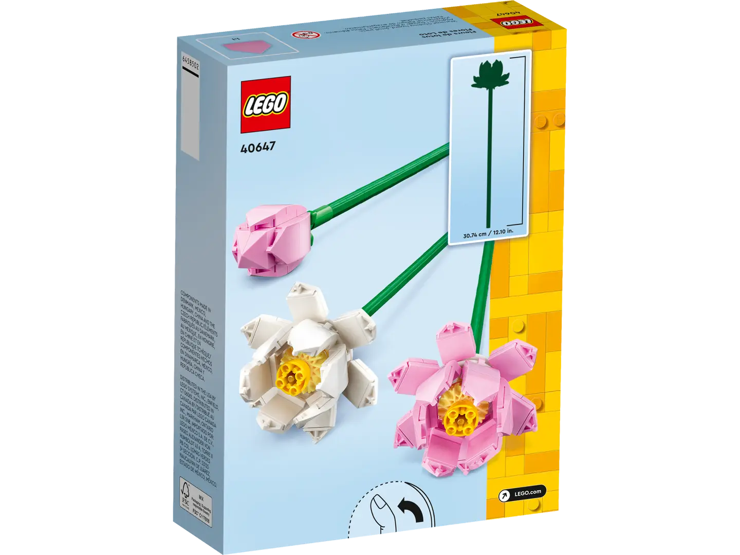 LEGO 40647 LOTUS FLOWERS - Image 2
