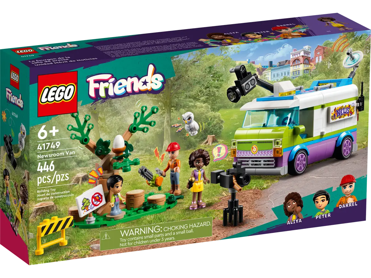 LEGO 41749 FRIENDS NEWSROOM VAN