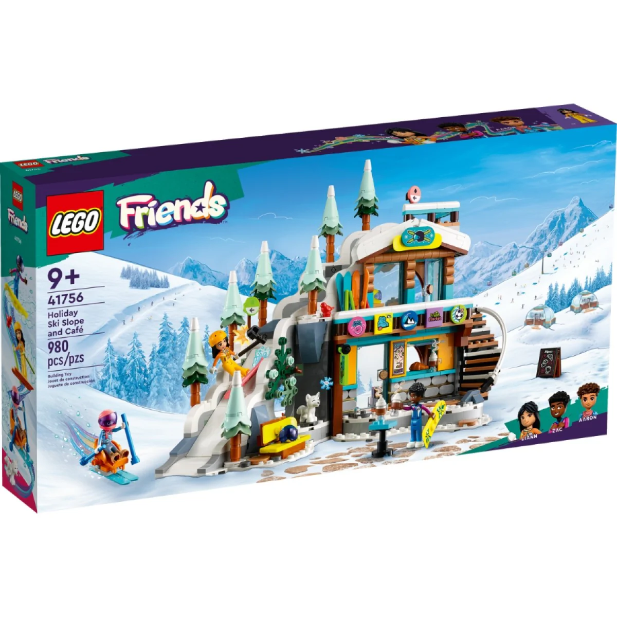LEGO 41756 HOLIDAY SKI SLOPE AND CAFE