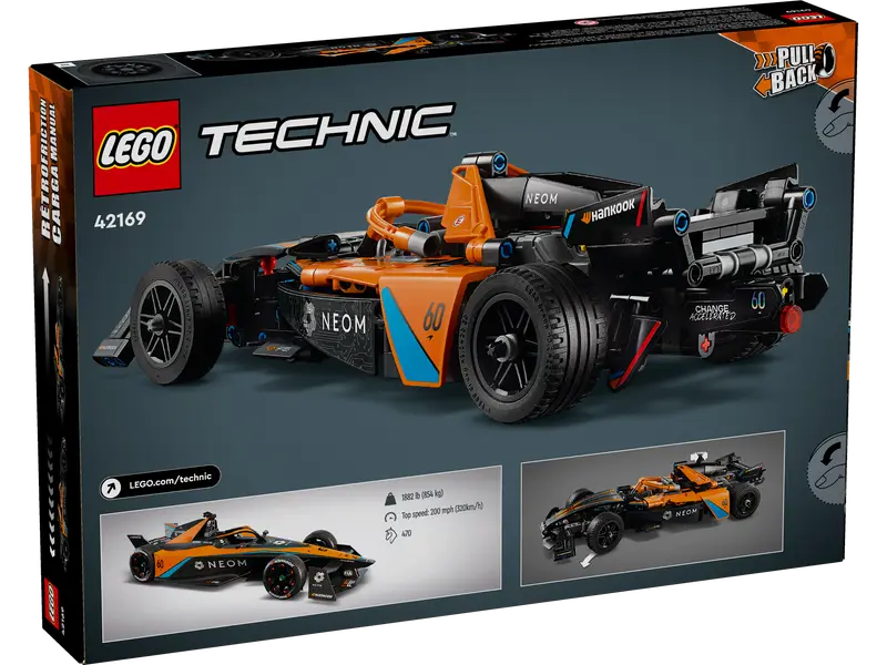 LEGO 42169 TECHNIC - NEOM MCLAREN FORMULA E RACE CAR - Image 2