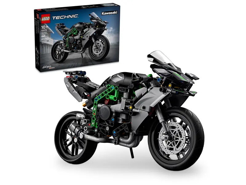LEGO 42170 TECHNIC KAWASAKI NINJA H2R MOTORCYCLE - Image 2