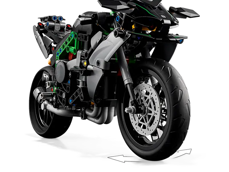 LEGO 42170 TECHNIC KAWASAKI NINJA H2R MOTORCYCLE - Image 5
