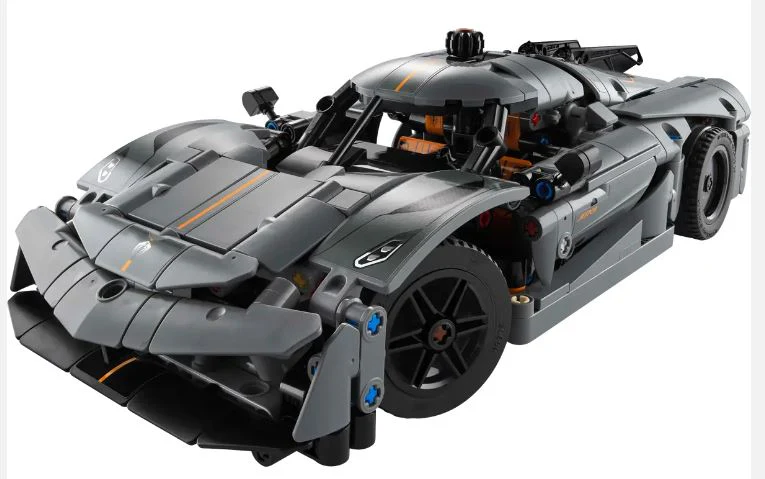 LEGO 42173 - TECHNIC - KOENIGSEGG JESKO ABSOLUT GRAY HYPERCAR - Image 2