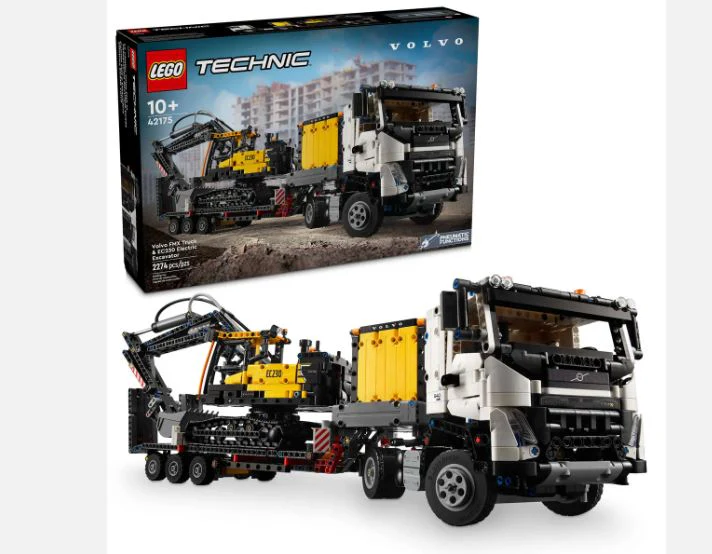 LEGO 42175 TECHNIC VOLVO FMX TRUCK & EC230 ELECTRIC EXCAVATOR - Image 2