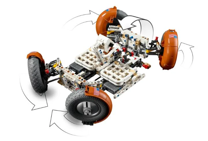 LEGO 42182 - TECHNIC - NASA APOLLO LUNA ROVING VEHICLE - LRV - Image 4