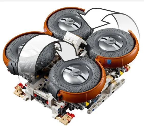 LEGO 42182 - TECHNIC - NASA APOLLO LUNA ROVING VEHICLE - LRV - Image 5