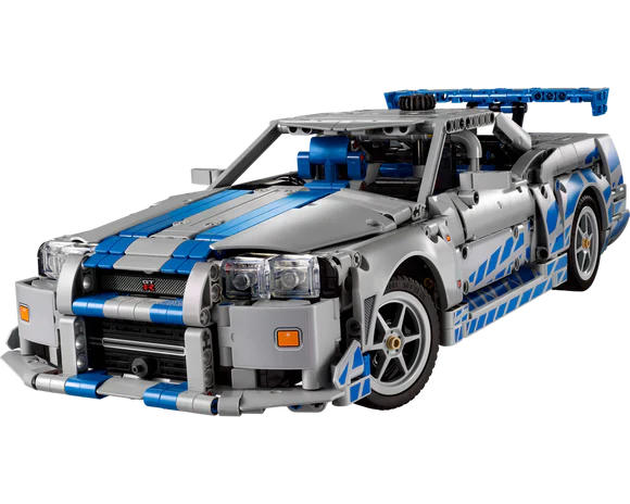 LEGO 42210 TECHNIC  2 FAST 2 FURIOUS NISSAN SKYLINE GT-R (R34) CAR - Image 2