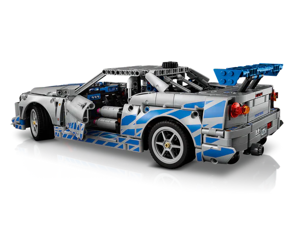 LEGO 42210 TECHNIC  2 FAST 2 FURIOUS NISSAN SKYLINE GT-R (R34) CAR - Image 3