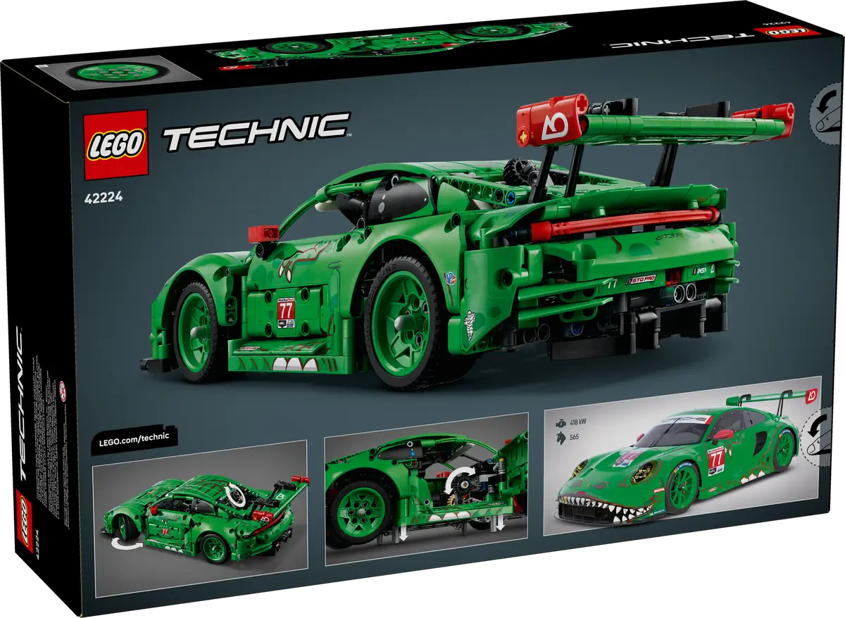 LEGO 42224 TECHNIC - PORSCHE 911 GT3 R REXY - Image 8