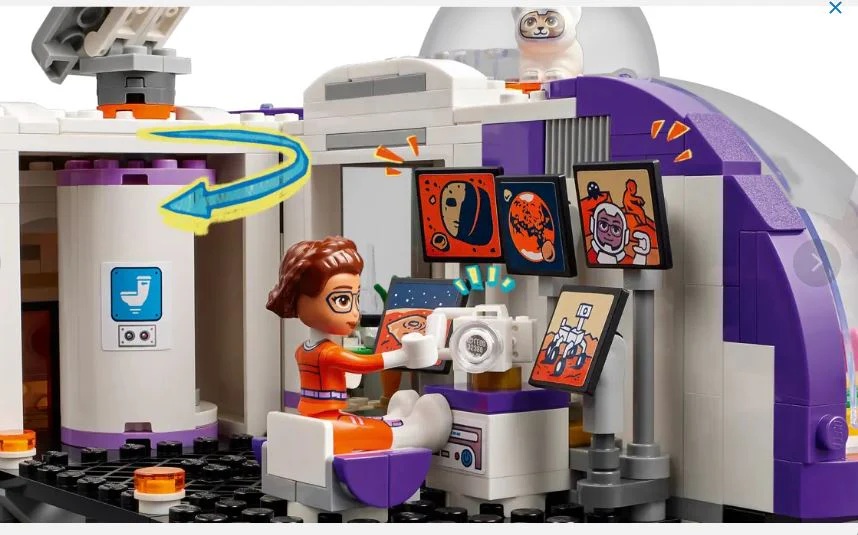 LEGO 42605 MARS SPACE BASE AND ROCKET - Image 7
