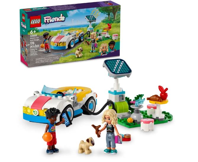 LEGO 42609 ELECTRIC CAR AND CHARGER - Image 2