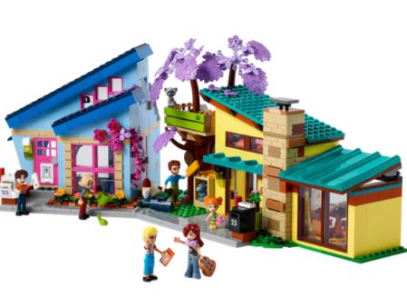 LEGO 42620 OLLY AND PAISLEY'S FAMILY HOUSES - Image 2